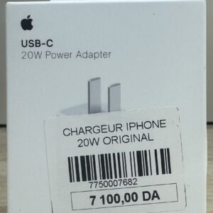CHARGEUR IPHONE 20W ORIGINAL