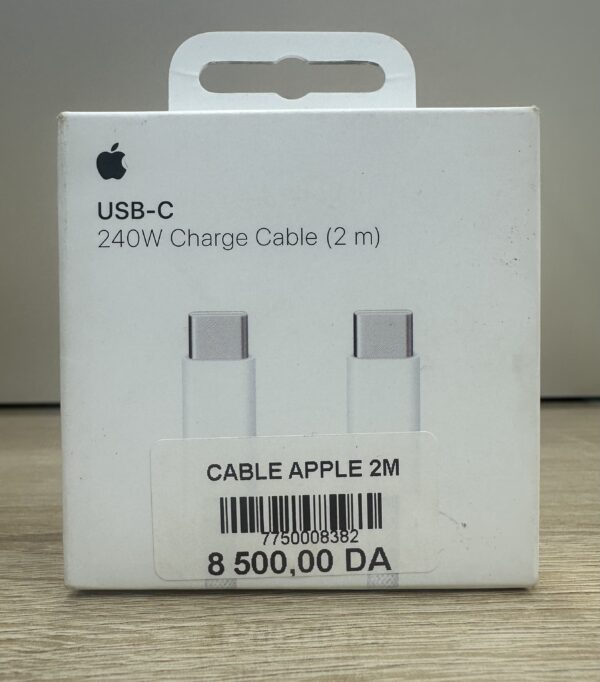 CABLE APPLE 240W USB-C 2M ORG