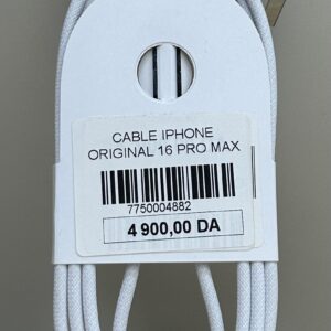 CABLE iPhone 16 PM USB-C ORG