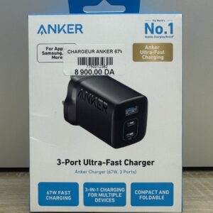 CHARGEUR ANKER 67W ORIGINAL