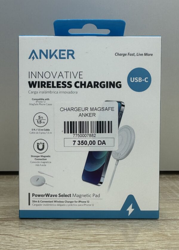 CHARGEUR MAGSAFE ANKER ORG