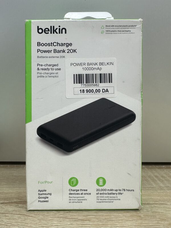 POWER BANK BELKIN 20000 mAh ORG